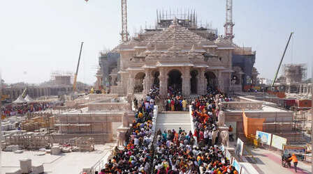 राम मंदिर के शिखर पर लहराएगा 21 फीट ऊंचा ध्वज; PM मोदी ऐतिहासिक कार्यक्रम में होंगे सम्मिलित