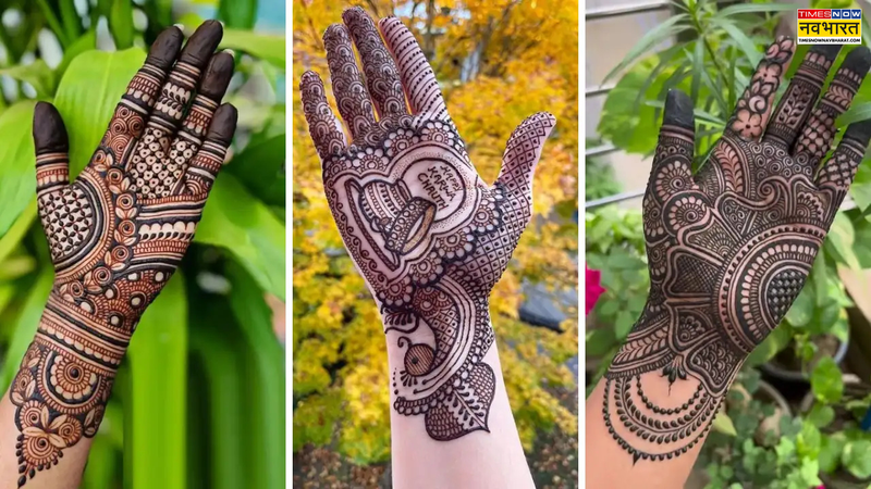 Last Minute Mehndi Design Photo