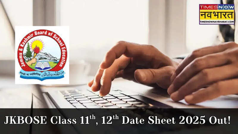 JKBOSE Date Sheet 2025 Released