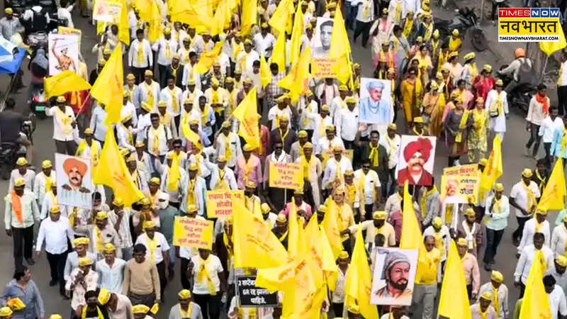 Nagpur OBC Community Protests Against Maratha Reservation