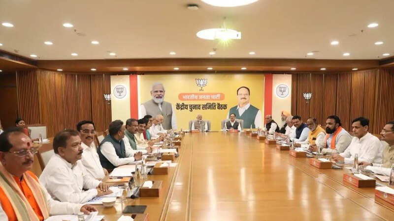 BJP Central Election Committee For Bihar Polls