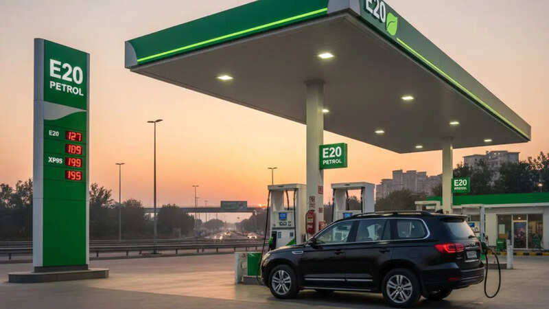 E20 petrol reduces fuel mileage?