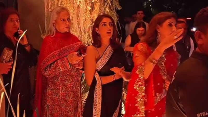 Bachchan Ladies At Vikram Phadnis 35 Year Celebration