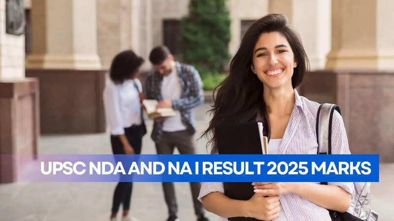 UPSC NDA and NA I Result 2025 Marks