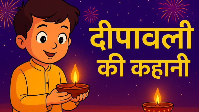 diwali story for kids (Image - AI)