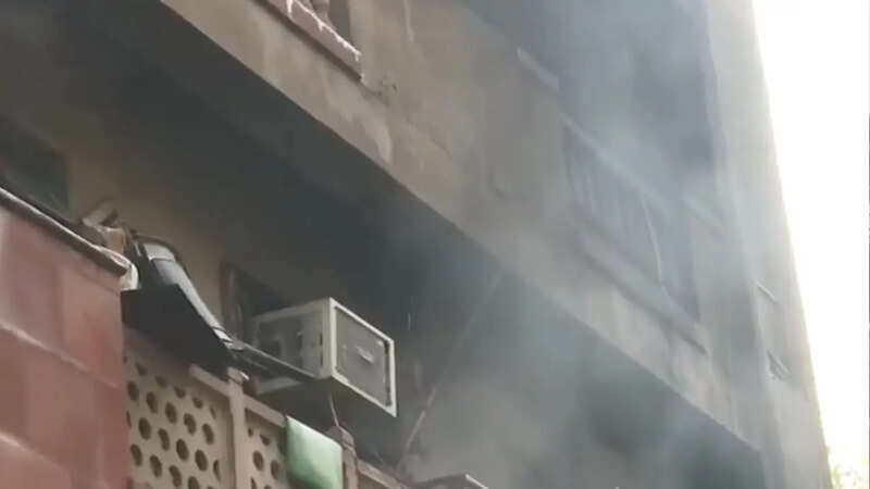 fire in delhi