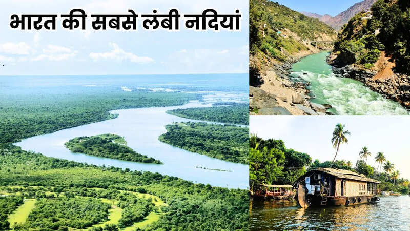 India's longest rivers (Photo: Canva)