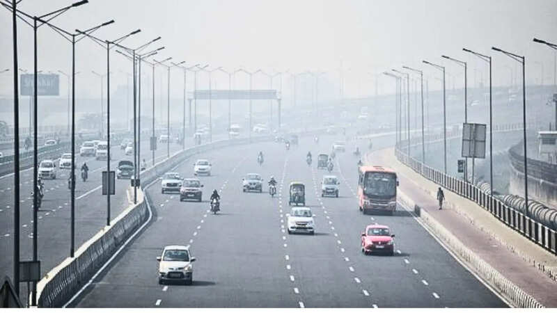 Delhi Air Quality Worsens Ahead of Diwali (Symbolic Photo: ANI)