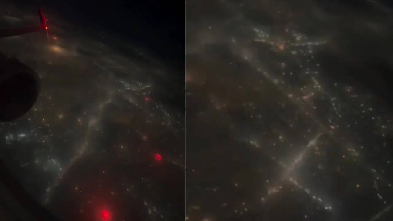 दिवाली की रात आसमान से जगमगाता दिखा भारत, सोशल मीडिया पर वीडियो हुआ वायरल