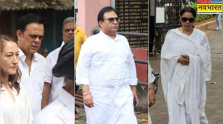 Satish Shah Funeral: सतीश शाह के अंतिम दर्शन के लिए पहुंचे ये सितारे, रुपाली गांगुली की आंखें भी दिखीं नम