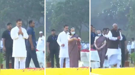 Indira Gandhi Death Anniversary: इंदिरा गांधी की पुण्यतिथि आज, राहुल-सोनिया; खड़गे ने शक्तिस्थल जाकर दी श्रद्धांजलि