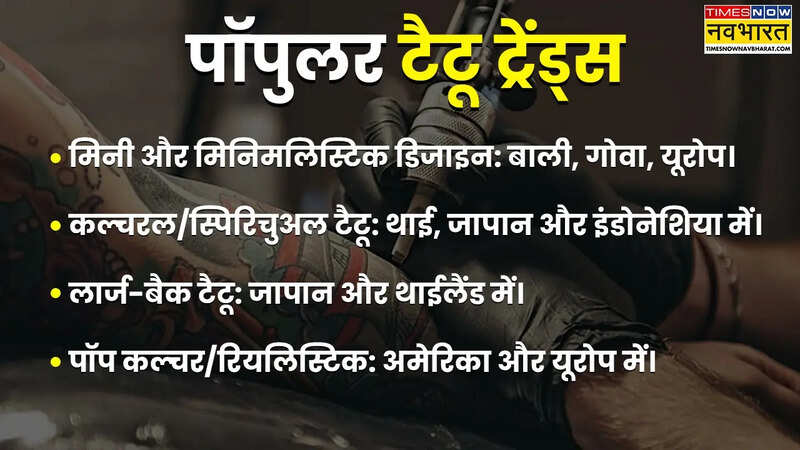 पॉपुलर टैटू ट्रेंड्स