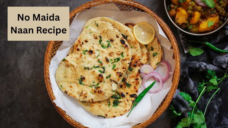 No Maida Diet Naan Recipe 
