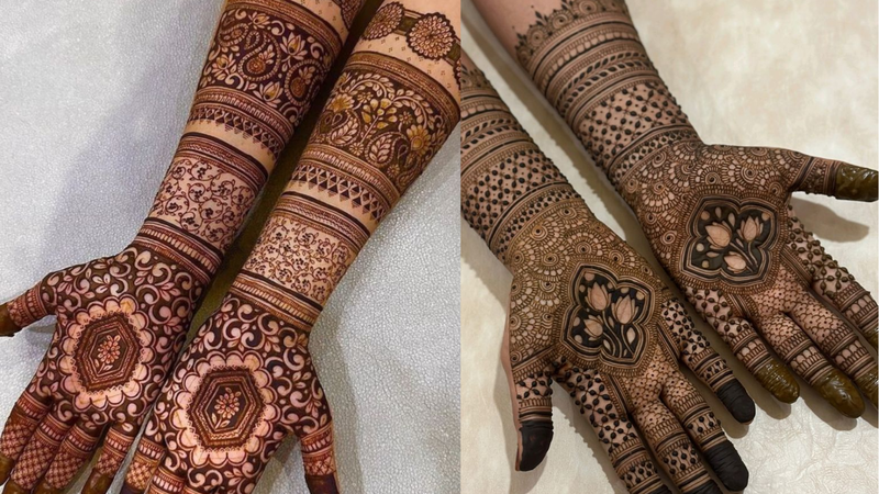 unique bridal mehndi designs