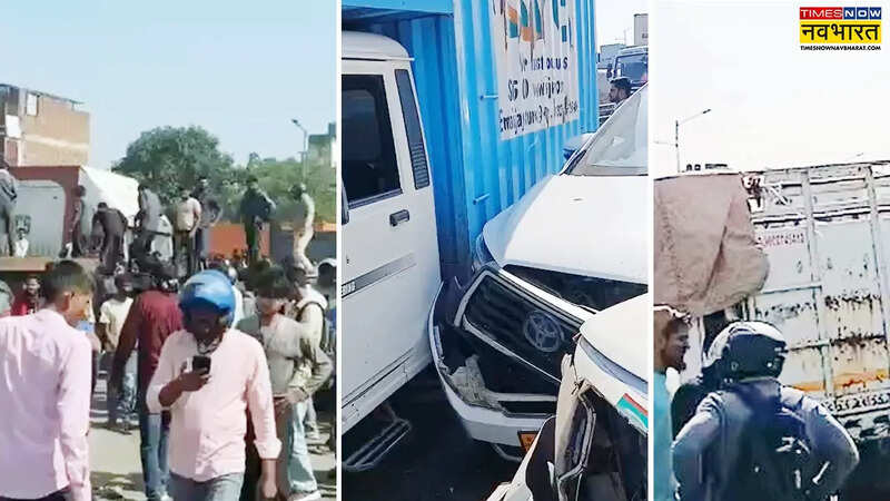 Horrific Road Accident Occurred in Jaipur