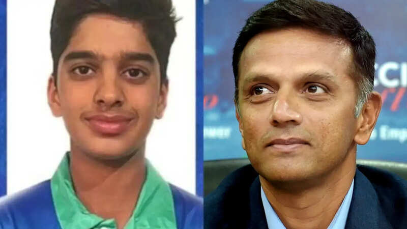 Anvay Dravid Younger Son Of Rahul Dravid Selected In U19 Challenger Trophy Squad