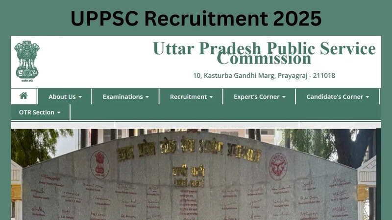 UPPSC Recruitment 2025, Sarkari Naukri 2025