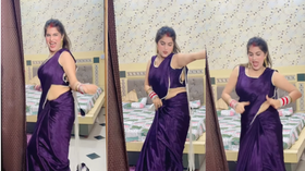 Bhabhi Dance देसी भाभी ने अनोखे डांस से उड़ाया ऐसा गर्दा देखकर आप भी चहक उठेंगे