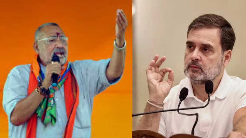 Giriraj Singh mocks Rahul Gandhi
