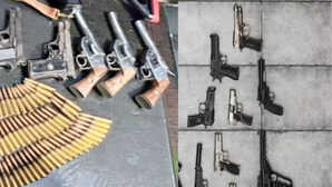 अमृतसर में भारत-पाक सीमा के पास हथियारों का जखीरा बरामद, एफआईआर दर्ज