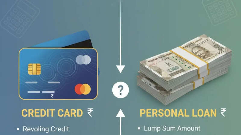 Personal loan or credit card which is better