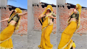 Dance Video घूंघट में देसी भाभी ने मटकाई ऐसी कमर देकखर आप भी दीवाने हो जाएंगे