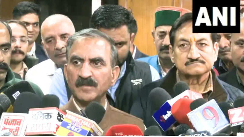 Himachal Pradesh CM Sukhvinder Singh Sukhu (Photo: ANI)