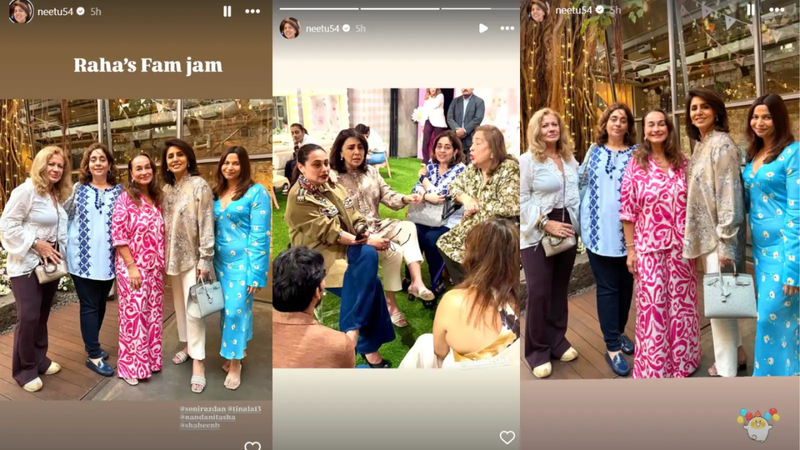 Raha Kapoor Birthday Inside Photos