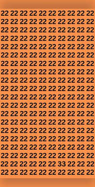 तेनालीराम जैसा जीनियस दिमाग होगा तभी 22 की भीड़ में ढूंढ़ पाएंगे 33