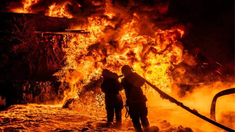 Russia Ukraine Drone Attack