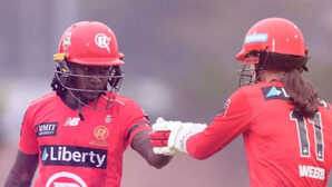 WBBL 2025: मेलबर्न रेनेगेड्स ने डकवर्थ लुईस नियम से किया शानदार आगाज़, ब्रिस्बेन हीट को 7 विकेट से हराया