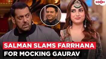 गौरव पर तंज कसने पर सलमान ने लगाई फरहाना की क्लास भाईजान ने कही ये बात