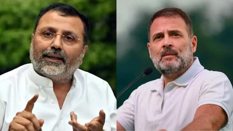 nishikant dubey rahul gandhi news 