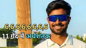 आकाश चौधरी ने रचा इतिहास जड़ा प्रथम श्रेणी क्रिकेट का सबसे तेज अर्धशतक