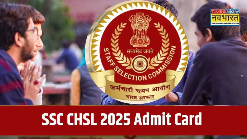 SSC CHSL Admit Card 2025 Link