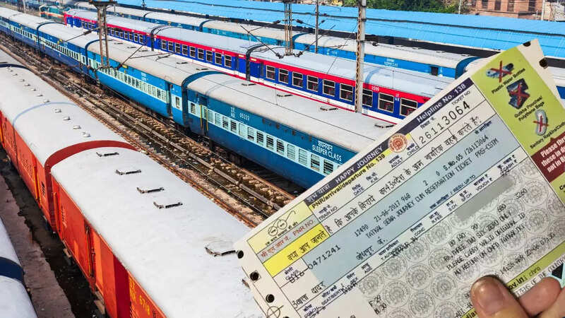 Indian Railway Ticket 