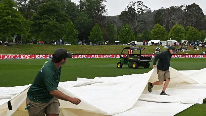 Match abandoned NZ CRICKET
