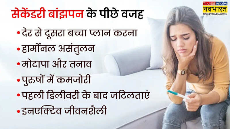 सेकेंडरी बांझपन के पीछे वजह