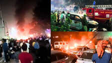 Video: खून, मलबे और आग की लपटें... देखें दिल्ली कार ब्लास्ट के बाद के खौफनाक मंजर की झलक