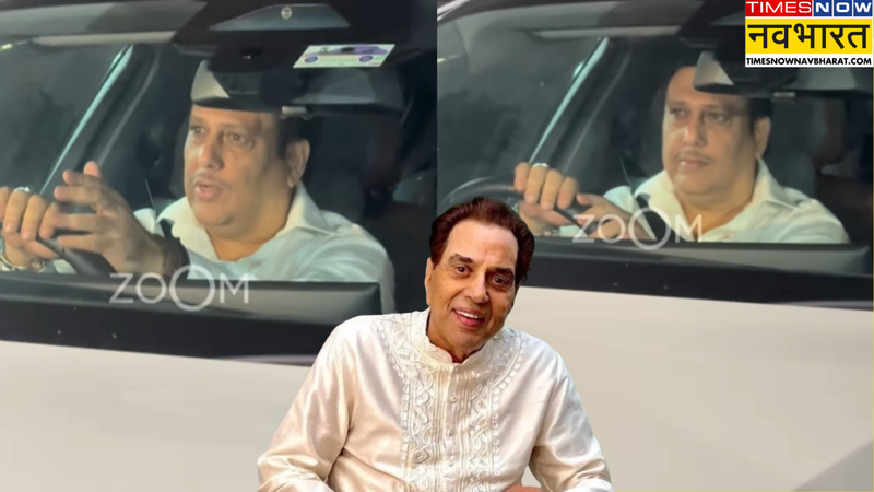 Govinda Meet Dharmendra