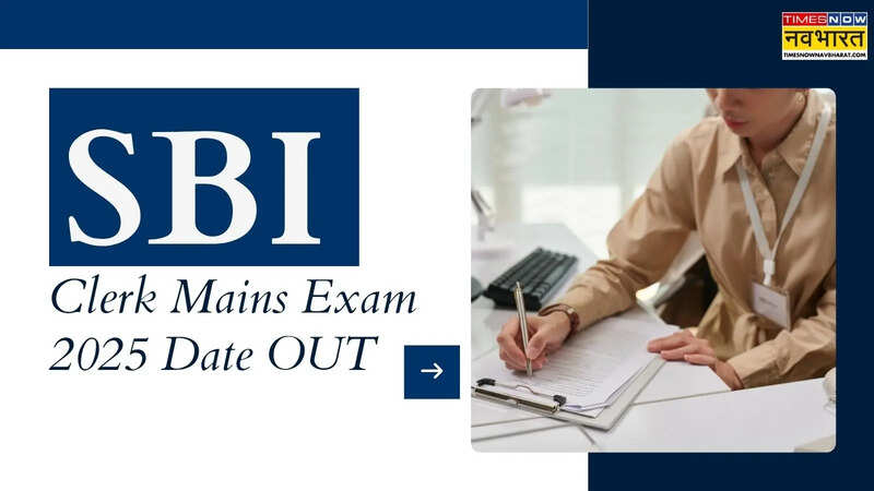 SBI Clerk Mains Exam 2025 out