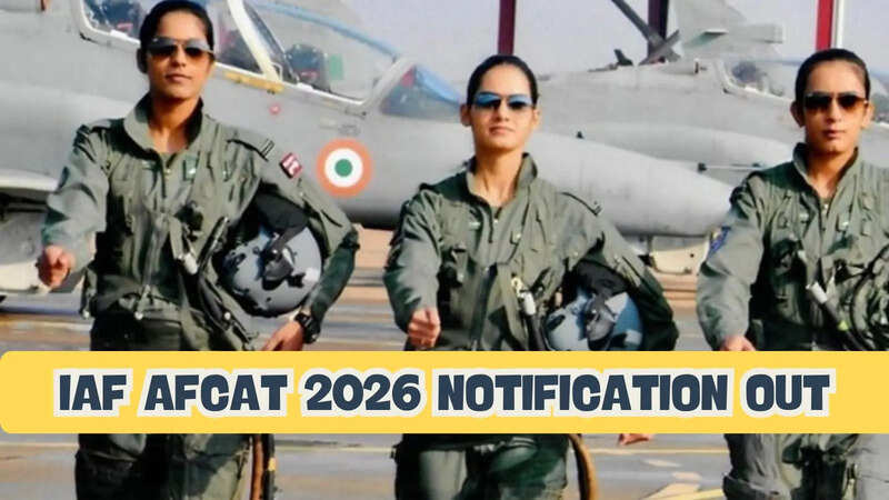 IAF AFCAT 2026 notification out