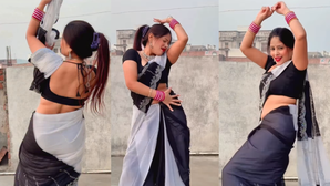 Dance Video छत पर देसी भाभी ने किया ऐसा हाहाकारी डांस देखकर दिल हार बैठे लोग