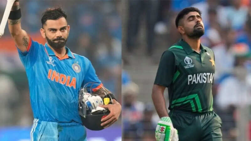 Babar Azam Virat Kohli AP