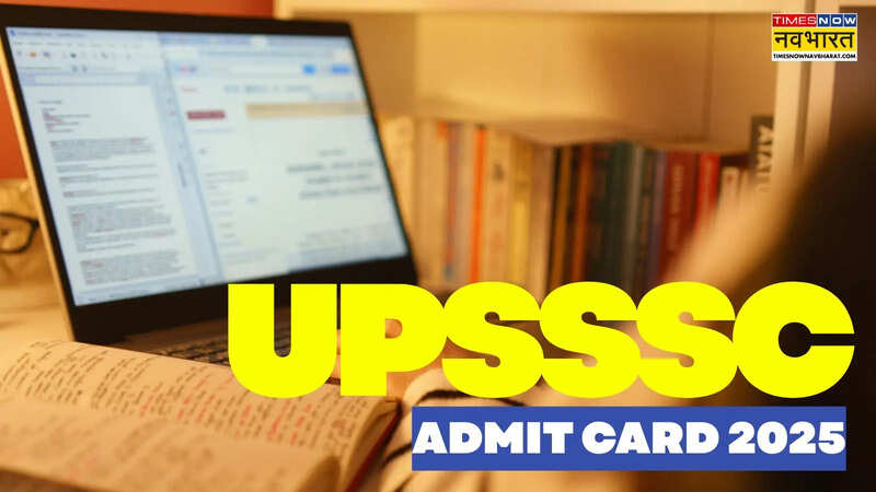 UPSSSC Draftsman Cartographer Admit Card 2025