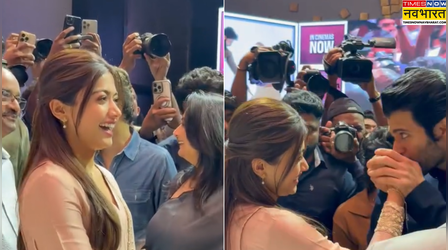 शादी की खबरों के बीच इवेंट में विजय देवरकोंडा ने रश्मिका के हाथ पर किया KISS, एक्ट्रेस का रिएक्शन हुआ वायरल
