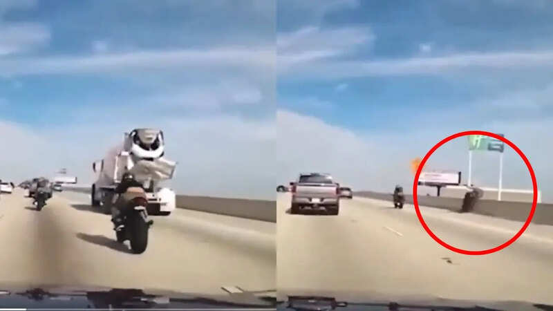 Overspeeding Bike Accident