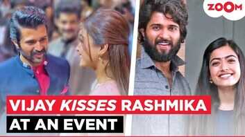 विजय देवरकोंडा ने रश्मिका मंदाना के हाथ पर किया किस वीडियो हुआ वायरल