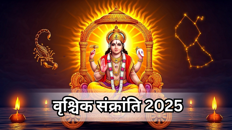 Vrishchik Sankranti 2025 puja muhurat, puja vidhi in hindi