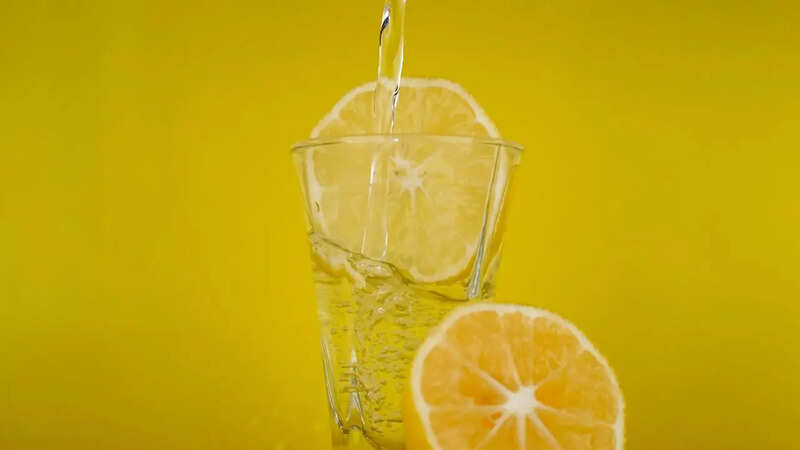 lemon water
